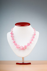 Fashion concept with necklace