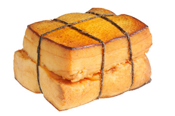 Piece of smoked bacon