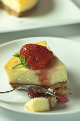 Strawberry cheesecake