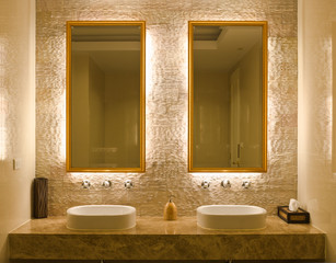 interior design of a bathroom