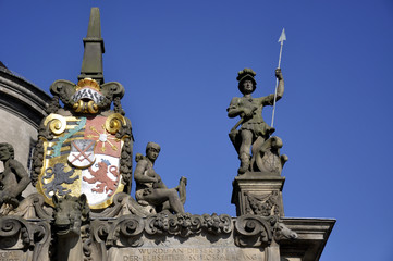 Torgau Schloss Hartenfels Detail Tor Eingang