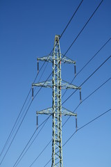 Electricity pylons