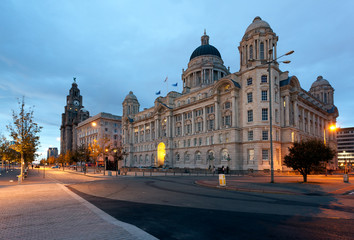 Obraz premium Waterfront in Liverpool