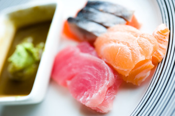 Japanese raw fish