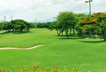 golf course