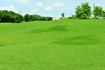 Fotobehang golf course © xy