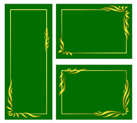 set of square frames