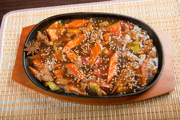 beef with vegetable
