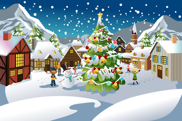 Fototapeta premium Christmas season