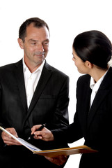 Fototapeta premium business contrat signature