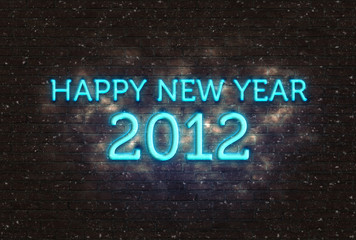 2012 Happy New Year greeting