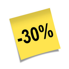 Post-it descuento -30%
