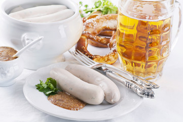 Weisswurstfrühstück