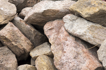 Background of stone cladding