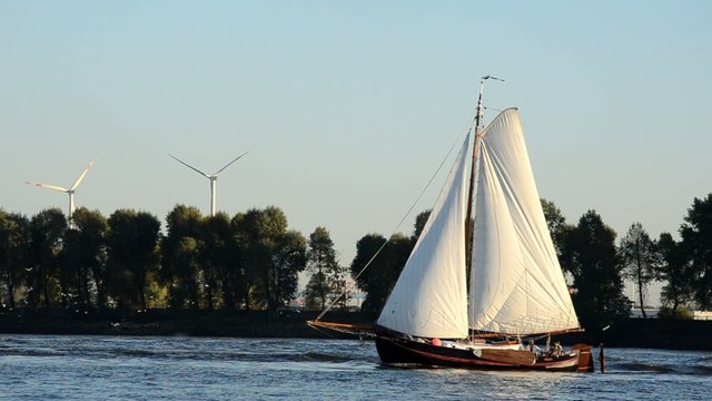 Segelschiff Elbe