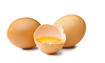 3 brown egg's