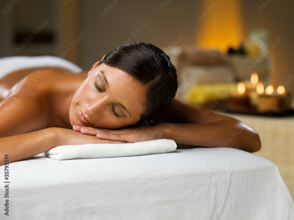 Canvas Prints Spa treatment