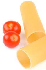 Cannellonis crus et tomates cerises