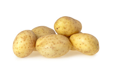 Potatoes isolated