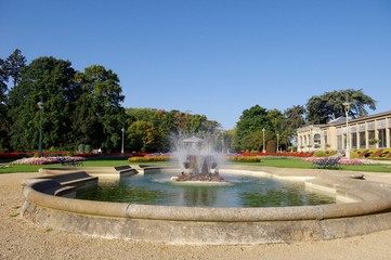La fontaine (Parc du Thabor à Rennes)
