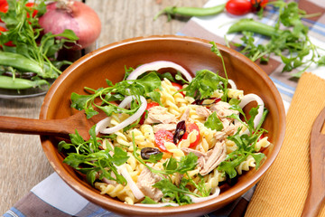 Pasta salad with tuna