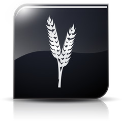 Symbole glossy vectoriel agriculture