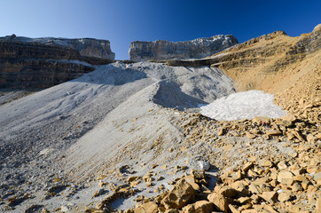Sous la Brèche de Roland à Gavarnie