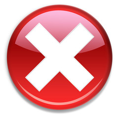 Obraz premium Button Kreuz