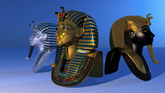 Pharaoh Death Masks