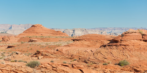 Red rocks near the Colorado river
