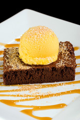 Chocolate Brownie for Dessert