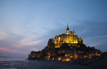 Obraz premium Monte San Michel, Francia