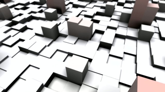 Cubes mit Farbanimation (Variante)