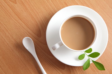 Latte coffee