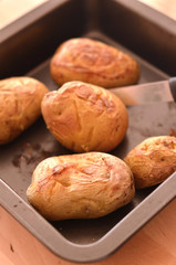 baked potatoes