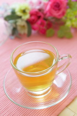 Romantic tea time