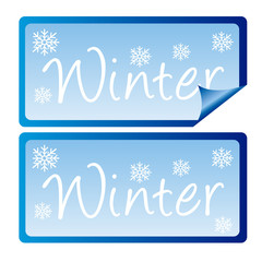 winter tags