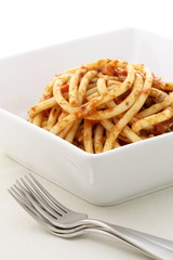 bucatini all'amatriciana