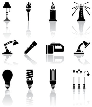 Lights icons