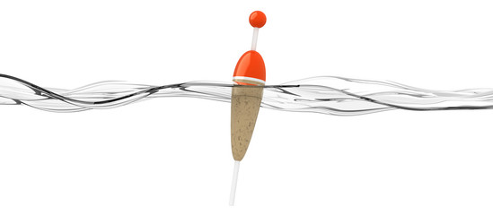 Flotteur de pêche à la surface 1 © He2