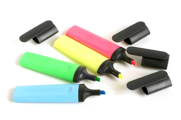 Colored highlighters
