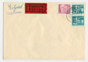 Old Letter - Eastern Germany