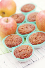 muffins with apple
