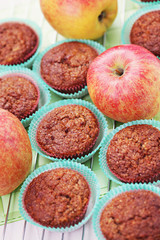 muffins with apple