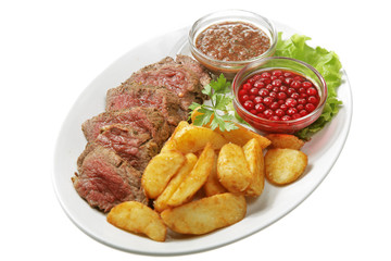 fried meat