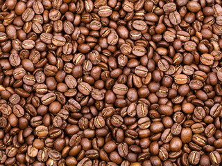 coffee texture, studio macro