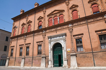 Obraz premium Magnanini- Roverella Palace. Ferrara. Emilia-Romagna. Italy.