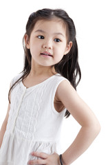 Little Asian girl