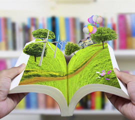 open book of nature