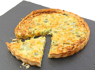 Partage quiche légume